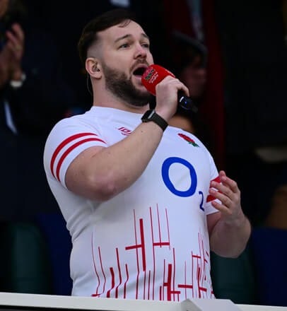 Richard Hadfield — England national anthem, Wembley